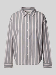 Relaxed Fit Lounge-Shirt aus reiner Baumwoll-Popeline von Marc O'Polo Grau - 18