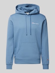 Hoodie mit Label-Stitching von CHAMPION Blau - 29