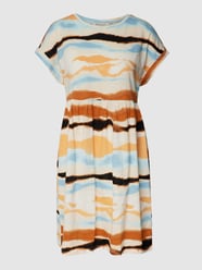 Mini-jurk met all-over print van Tom Tailor Denim Blauw - 27
