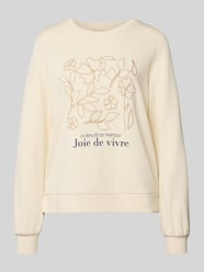 Bluza z nadrukiem z logo Model „BANU” od Soyaconcept - 5