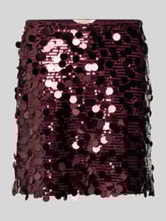 Mini-Rock mit Pailletten-Besatz Modell 'JADEL' von Only Bordeaux - 3