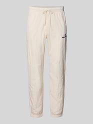 Straight fit stoffen broek met logo-stitching model 'Nayla' van Sergio Tacchini - 44