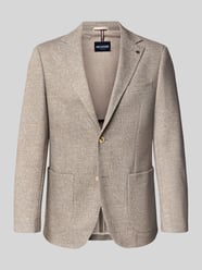 2-knoops colbert met reverskraag van HECHTER PARIS Beige - 26