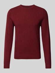 Gebreide pullover met ronde hals van MCNEAL Rood - 12