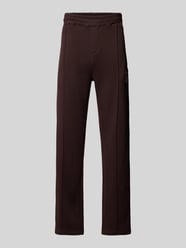 Sweatpants mit elastischem Bund Modell 'Camden' von PROHIBITED Braun - 43