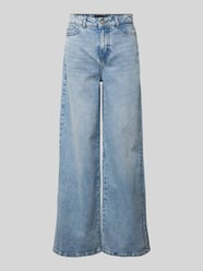 Wide Leg Jeans aus Baumwoll-Mix Modell 'SELMA' von Pieces - 10
