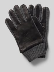 Handschuhe aus echtem Leder von bugatti - 23