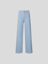 Wide Leg Jeans mit Brand-Detail von BAUM & PFERDGARTEN Blau - 44