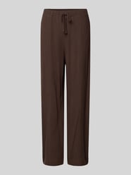 Stoffhose aus Viskose-Leinen-Mix mit elastischem Bund von Jake*s Casual - 48