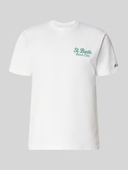 T-shirt z nadrukami logo model 'PORTLAND' od MC2 Saint Barth - 9
