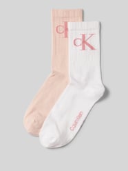 Socken mit Label-Details im 2er-Pack von Calvin Klein Jeans Pink - 41