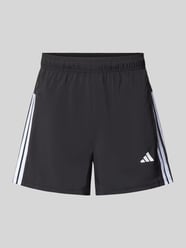 Szorty z nadrukiem z logo i kieszeniami zapinanymi na zamek błyskawiczny od adidas Training - 13