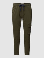 Cargobroek met stretch van Tommy Jeans Groen - 39