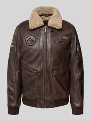 Bomberjack van echt leer, model 'STARPILOT' van Gipsy - 2