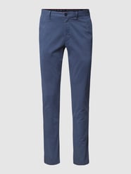 Chino aus Baumwoll-Mix von Tommy Hilfiger Blau - 38