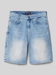 Regular Fit Jeansshorts im 5-Pocket-Design von Blue Effect - 13