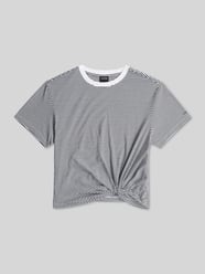 Relaxed Fit T-Shirt aus reiner Baumwolle mit geknotetem Saum von G-Star RAW - 47