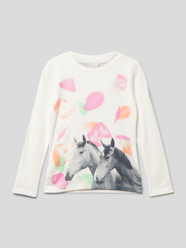 Sweatshirt mit Rundhalsausschnitt von s.Oliver RED LABEL Weiß - 12