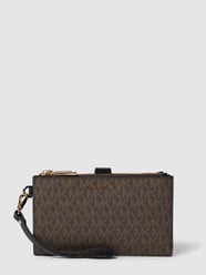 Portemonnee met all-over logo, model 'JET SET' van MICHAEL Michael Kors Bruin - 42