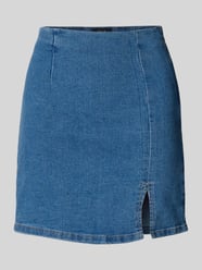 Jeansrock mit Gehschlitz Modell 'RONNIE' von Noisy May - 32