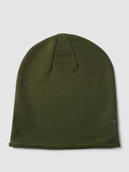 Beanie mit Label-Patch Modell 'X-FIT SWEAT BEANIE' von Alpha Industries Grün - 29