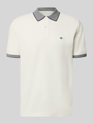 modern fit poloshirt met stitching van Fynch-Hatton - 25