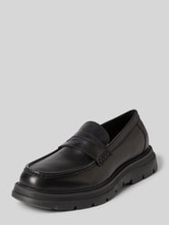 Loafer aus Rindsnappa mit Profilsohle von Steve Madden - 29