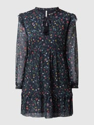 Sukienka mini z kwiatowym wzorem model ‘Demi’ od Pepe Jeans Niebieski - 17