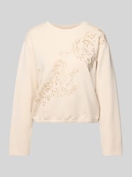 Bluza z przeszyciami i cekinami od Milano Italy - 28