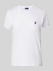 T-shirt z wyhaftowanym logo od Polo Ralph Lauren - 2