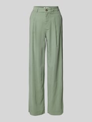Spodnie materiałowe z zakładkami w pasie model ‘ARIS LIFE’ od Only Zielony - 26