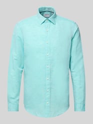 Slim Fit Business-Hemd mit Knopfleiste von Jake*s - 4