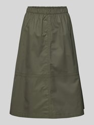 Midirock mit elastischem Bund und Eingrifftaschen von Christian Berg Woman - 37