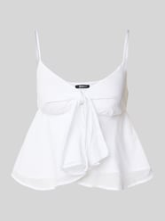 Top bluzkowy z cienkimi ramiączkami i wiązanym detalem od Gina Tricot - 37