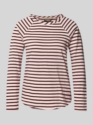 Langarmshirt mit abgerundetem Saum von Smith and Soul Pink - 33