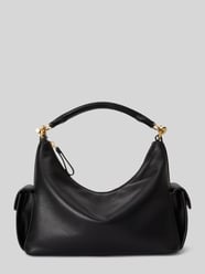 Torba z rączką z naturalnej skóry bydlęcej od Lauren Ralph Lauren - 38