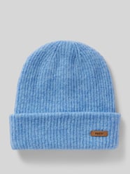 Beanie mit Label-Patch Modell 'Witzia' von Barts Blau - 37