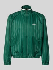 Jas met streeppatroon en ritssluiting van BLKVIS - 30