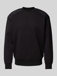 Sweatshirt mit Label-Detail Modell 'MIX MEDIA' von CK Calvin Klein Schwarz - 19