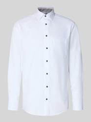 Modern Fit Businesshemd aus reiner Baumwolle Modell 'ZWIRN' von OLYMP - 37