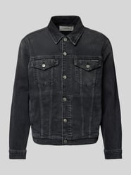 Jeansjacke mit Knopfleiste von Calvin Klein Jeans Schwarz - 29