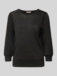 Regular fit gebreide pullover van viscosemix van FREE/QUENT - 9