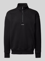 Sweatshirt mit Label-Print Modell 'NANO' von CK Calvin Klein Schwarz - 15