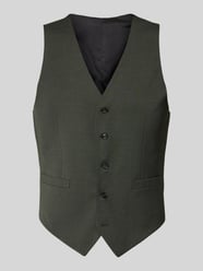 Gilet met knoopsluiting, model 'Wayde' van Tiger Of Sweden Groen - 37