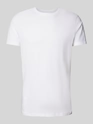 T-shirt met geribde ronde hals van Bread & Boxers - 1