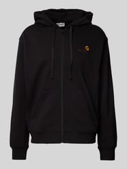 Sweatjacke mit Logo-Stitching von Carhartt Work In Progress Schwarz - 31