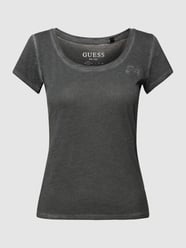 T-Shirt mit Label-Stitching von Guess - 31