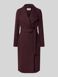 Lange jas met wol van Christian Berg Woman Selection - 34