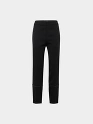 Hose mit seitlichen Paspeln von Proenza Schouler Grau / Schwarz - 4
