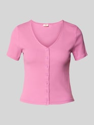 T-shirt z listwą guzikową od Levi's® - 5